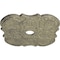 Ekena Millwork Flower Ceiling Medallion (Canopies up to 6 1/4"), 29"OD x 3 5/8"ID x 1 3/8"P, Castle Stone Crackle CM29FWCSC - alternate 2